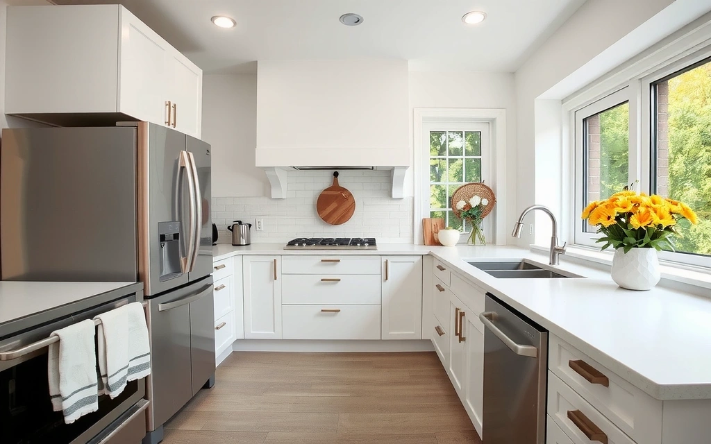 Residential kitchen cleaning